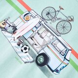  Dječja majica kratkih rukava svijetla boja mente 92 | shoptok.hr