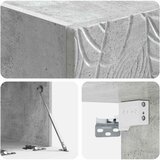 TV ormar za zid 59,5 x 31 cm Betonska siva Konstruirano drvo | shoptok.hr