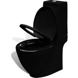  Set toaletne školjke i bidea crni keramički | shoptok.hr