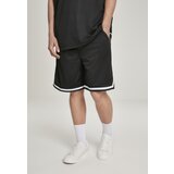 UC Men Premium Stripes Mesh Shorts Black Cene