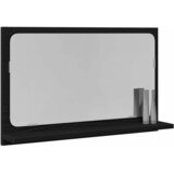  Ogledalo Polica Crni hrast 60 x 10,5 x 37 cm Konstruirano drvo | Eponuda.com