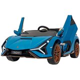  Licenciran akumulatorski avto Lamborghini SIAN 4x100W - dvosed - moder | Shoptok.si