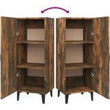  Komoda boja dimljenog hrasta 34 5x34x90 cm konstruirano drvo | shoptok.hr