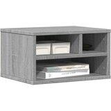 Stalak za pisač siva boja hrasta 40x32x22,5cm konstruirano drvo | Eponuda.com