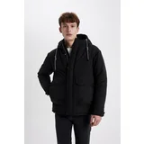 Defacto Water Repellent Regular Fit Hooded Coat