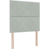  Krevet s opruga kutije Svijetlo siva 120 x 190 cm Baršun | shoptok.hr