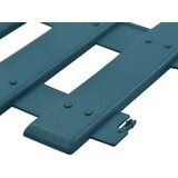 vidaXL Obroba za travo 25 kosov zelena 10 m PP | Shoptok.si