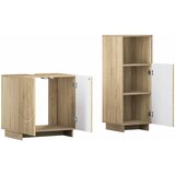  Set ormarića za kupaonicu 2 kom. Hrast sonoma Prerađeno drvo | shoptok.hr