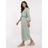 Sublevel Skirt-D73761M50187B-pistachio | Shoptok.si