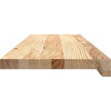 vidaXL Podloge za stopnice 2 kosa 80x25x2 cm trdna hrastovina | Shoptok.si