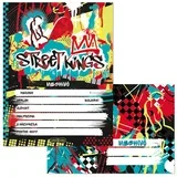 Street Kings set od 10 pozivnica s omotima