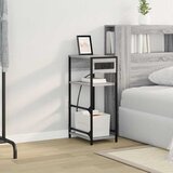  Noćni ormar Siva Sonoma 40 x 27 x 76 cm Konstruirano drvo | Eponuda.com