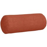 vidaXL Blazine 2 pcs Rdeče oranžna Ø 15 x 40 cm Žametna tkanina | Shoptok.si