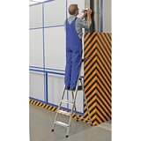 Krause-werk prostostoječa aluminijasta lestev, 5 stopnična Safety 126337 | Shoptok.si