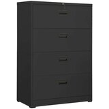 vidaXL Ormarić za spise antracit 90 x 46 x 134 cm čelični | shoptok.hr