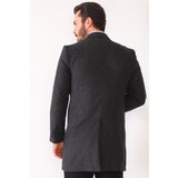 Dewberry PLT8390 MEN'S COAT-PATTERNED ANTHRACITE | shoptok.hr