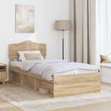  Konstrukcija postelje Sonoma 90 x 190 cm Masivno borovo les, (5000102409) | Shoptok.si