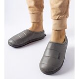 Big Star Grey insulated winter slippers | shoptok.hr