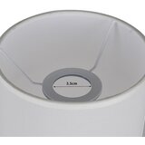 Brilagi abažur za stonu lampu tablon E27, prečnik 14 cm, beo | Eponuda.com