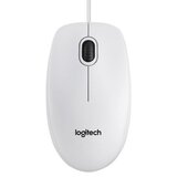 Logitech Miš LOGITECH B100, USB, optical, white, 910-003360 Cijene
