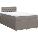 Maison Chic Box spring postelja - Vzmetna postelja z vzmetnico taupe 120x190 cm blago SL24660, (21879510) | Shoptok.si
