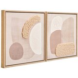 Premier Housewares 3D slike v kompletu 2 ks z okvirjem/na platnu 40x40 cm Astratto – | Shoptok.si