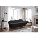 Miuform Antracitno siv ležalnik iz rebrastega žameta (desni kot) Chic Charlotte – | Shoptok.si