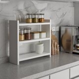 Hanah home Cosmic - White White Kitchen Shelf
