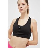 Puma Športni modrček črna barva | Shoptok.si