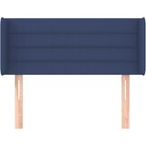  Uzglavlje s ušima plavo 83x16x78/88 cm od tkanine | shoptok.hr