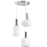  ONLI - visilica na lanku DOROTY 3xE27/15W/230V bela/sjajni hrom | Eponuda.com