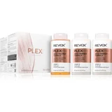 PLEX Hair Rebuilding System Professional Set set za obojenu i oštećenu kosu za profesionalnu uporabu 3x260 ml