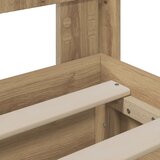  Krevetna konstrukcija s pohranom i uzglavljem Hrast artisan | shoptok.hr
