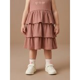 Sinsay Pletena haljina s vezom i volanima | shoptok.hr