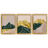 Vavien Artwork Komplet 3 slik Landscape, 35 x 45 cm Cene