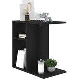  Bočni stolić crni 50 x 30 x 50 cm od konstruiranog drva | shoptok.hr