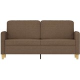  Dvosjed od tkanine smeđi 140 cm | shoptok.hr