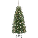 vidaXL Umestno božično drevo med 150 LED Zelena 150 cm PE in PVC | Shoptok.si