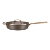 Milano Sauté Pan with Glass Lid 28 cm, Brown