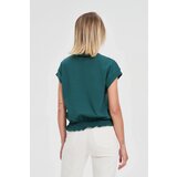 Marisse Navy Blue Cotton Blouse | shoptok.hr
