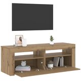 TV ormarić LED boja hrasta 120x35x40 cm konstruirano drvo | Eponuda.com