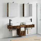  Set ormarića za kupaonicu 5 kom. Dimljeni hrast | shoptok.hr