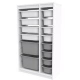 Hanah home višenamenska polica montana xs 2D4N8U white grey | ePonuda.com