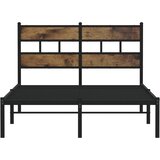  Metalni okvir kreveta bez madraca boja hrasta 120x190 cm | Eponuda.ba