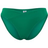 Trendyol Green V-Cut Bikini Bottoms Cene
