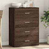 vidaXL Komoda smeđa boja hrasta 60x31x84 cm od konstruiranog drva Cijene