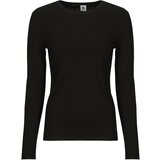 Petit Bateau Majice z dolgimi rokavi ML COL ROND Črna Cene