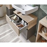 Pelipal Siva/v naravni barvi stenska omarica brez umivalnika v borovem dekorju 53x60 cm Quickset 394 – | Shoptok.si