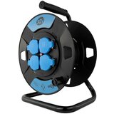 REV Prazni boben za kabel REV-575A (Črna/Modra, Plastika, IP44) | Shoptok.si