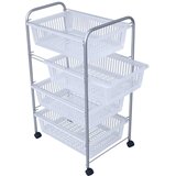 Metaltex Belo stojalo s košarami SuperJumbo, 78 x 46 cm Cene